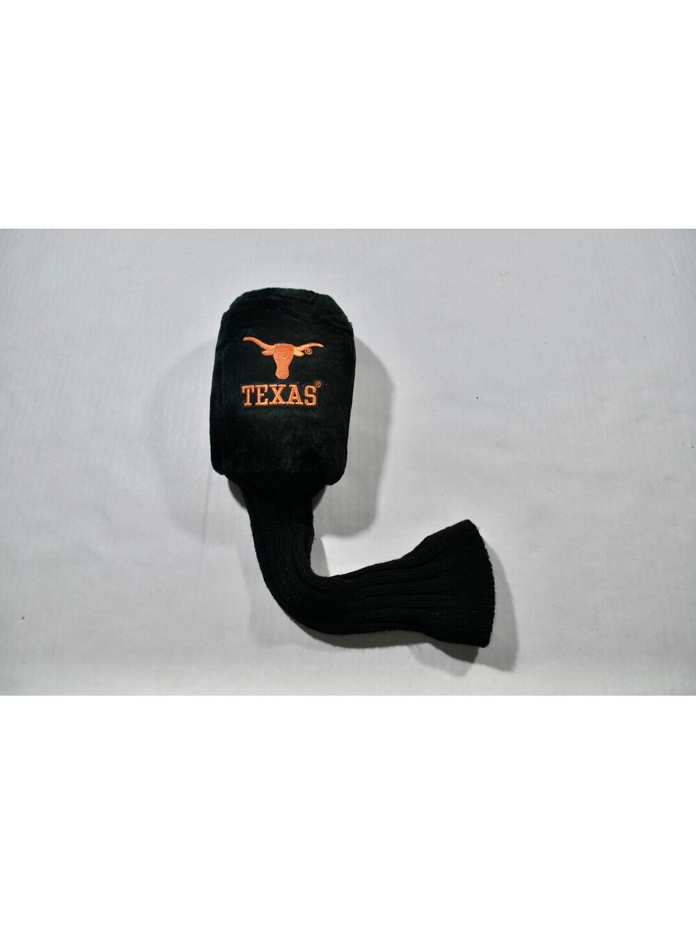 Texas Longhorns 90s Vintage NCAA Football Black Golf Club Headcover Driver Wood